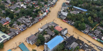இலங்கையில் தற்போது ஏற்பட்டுள்ள வெள்ளப்பெருக்கு மற்றும் நிலச்சரிவு நிலவரம்