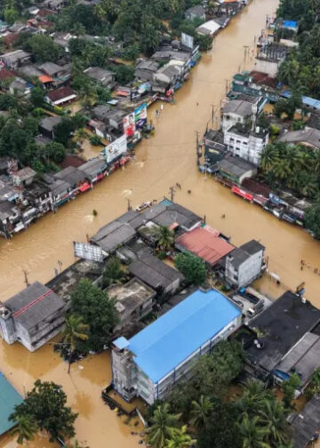 இலங்கையில் தற்போது ஏற்பட்டுள்ள வெள்ளப்பெருக்கு மற்றும் நிலச்சரிவு நிலவரம்